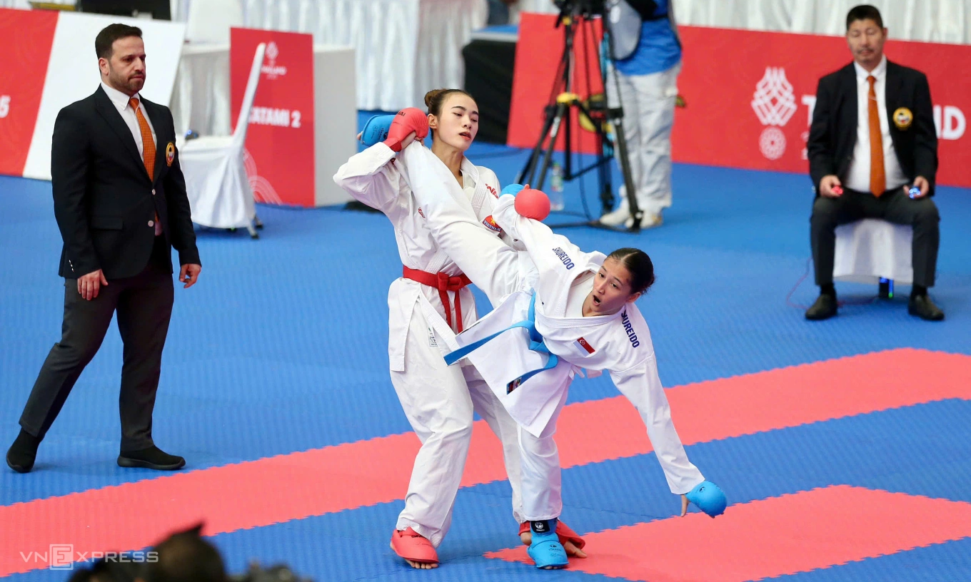 Karate Việt Nam giữ vững ngôi số một SEA Games lần thứ ba liên tiếp