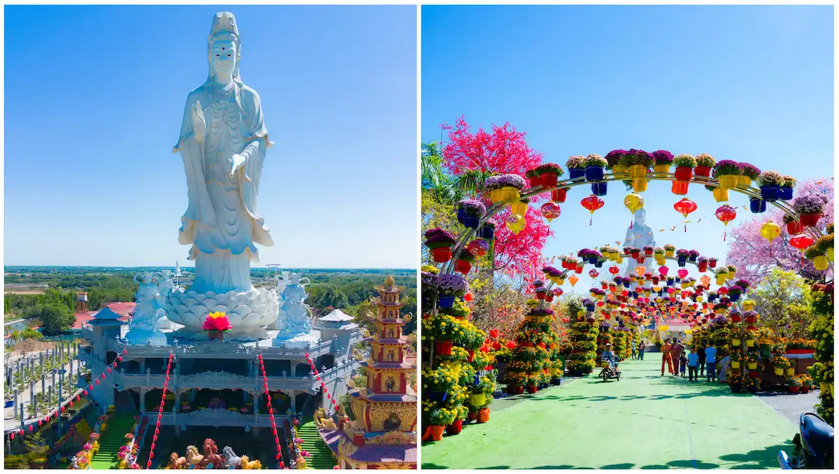 ngoi chua o vinh long ruc ro don xuan binh ngo voi 'ngu phuc linh ma' cao 7 met - 4