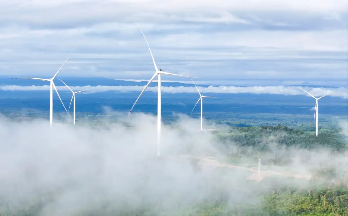 Dự án điện gió Savan 1 do T&T phát triển tại Lào. (Ảnh: T&T Group) Dự án điện gió Savan 1 do T&T phát triển tại Lào. (Ảnh: T&T Group)